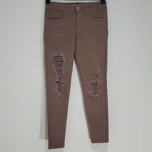 𝅺american Eagle light purple super stretch X 29x29 size 6 jeggings